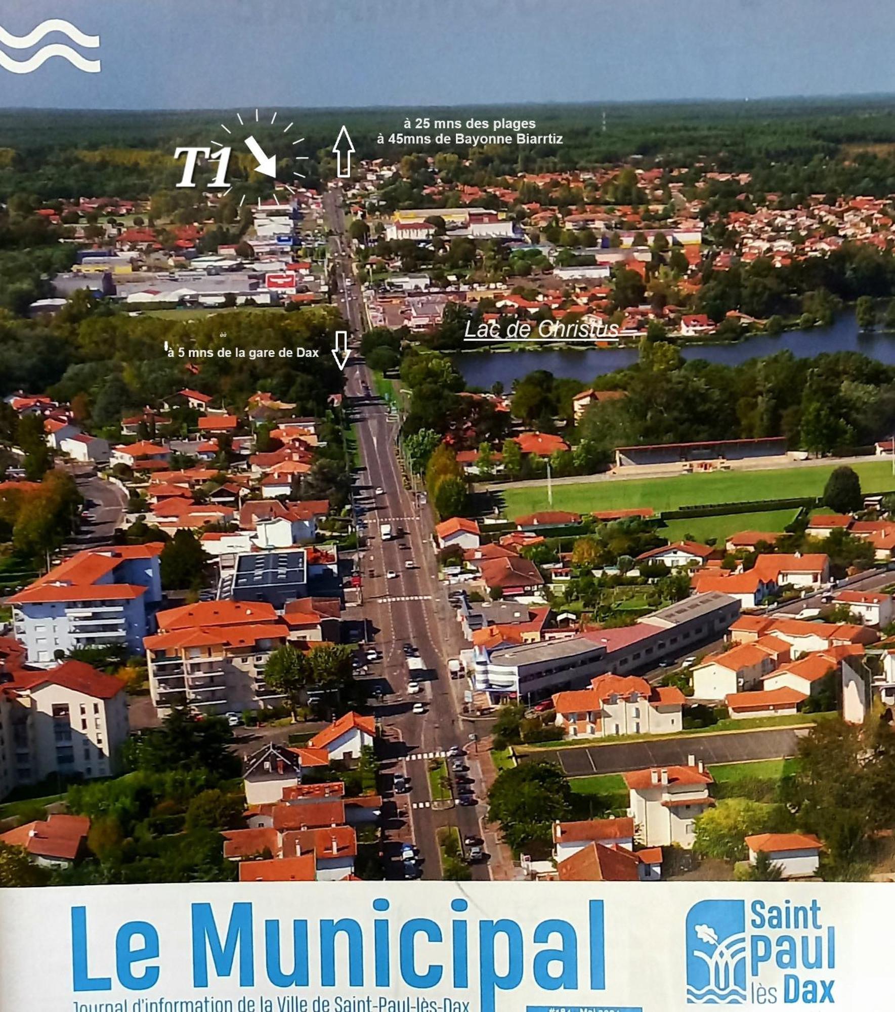 Studio Nature Et Beauregard 30M2 En Duplex Proche Lac, Cures Thermales Et Commerces Saint-Paul-lès-Dax Εξωτερικό φωτογραφία